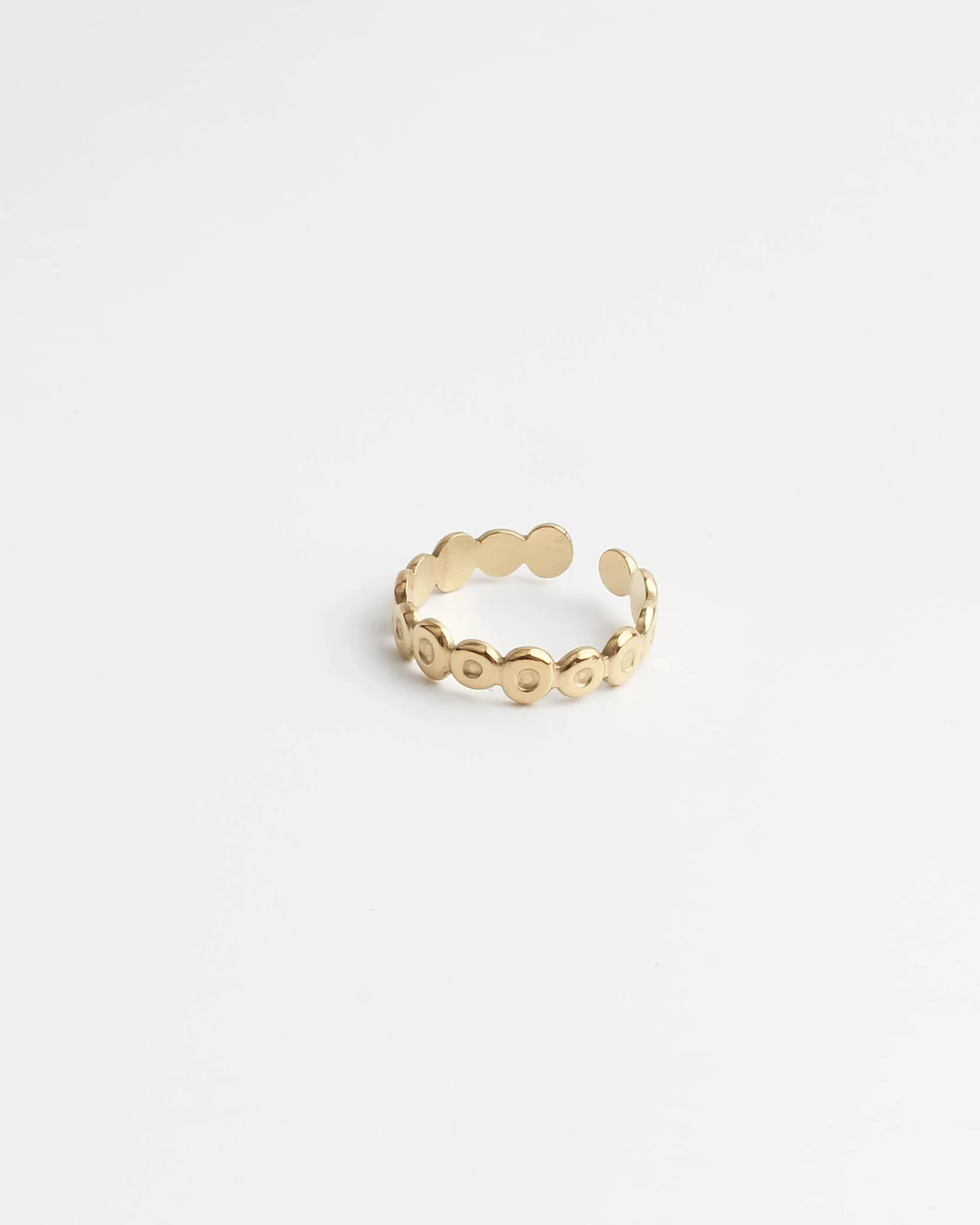 Olive - Ring - Stainless Steel - Verstelbaar