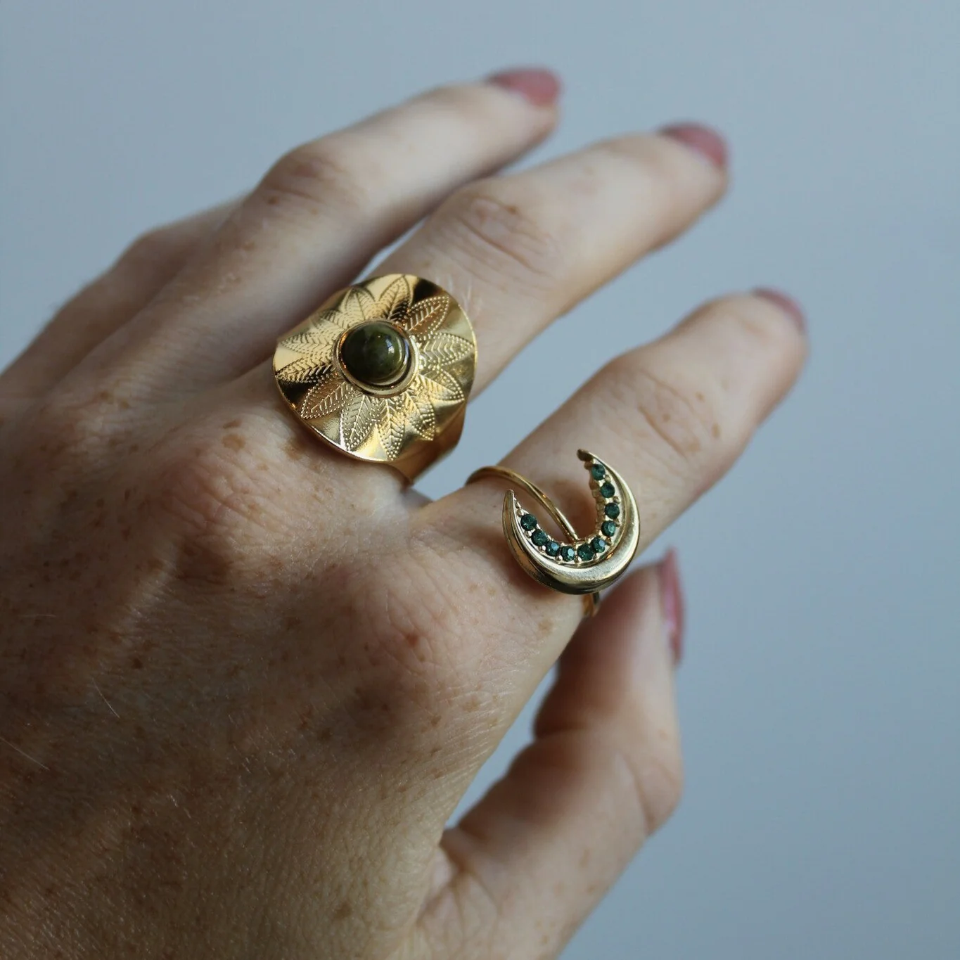 Once In A Moon - Ring - Stainless Steel - Image 2