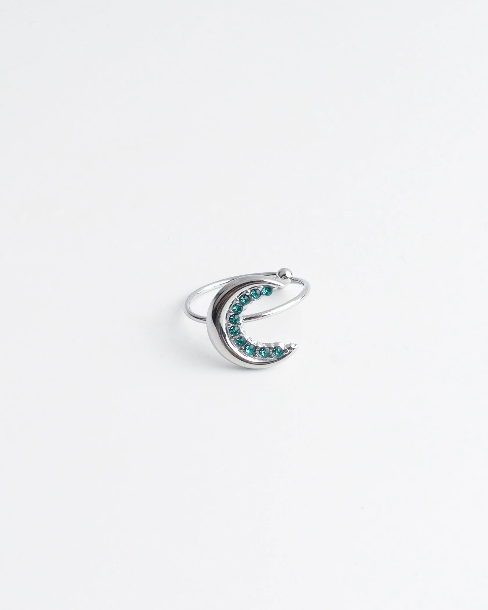 Once In A Moon - Ring - Stainless Steel - Image 3