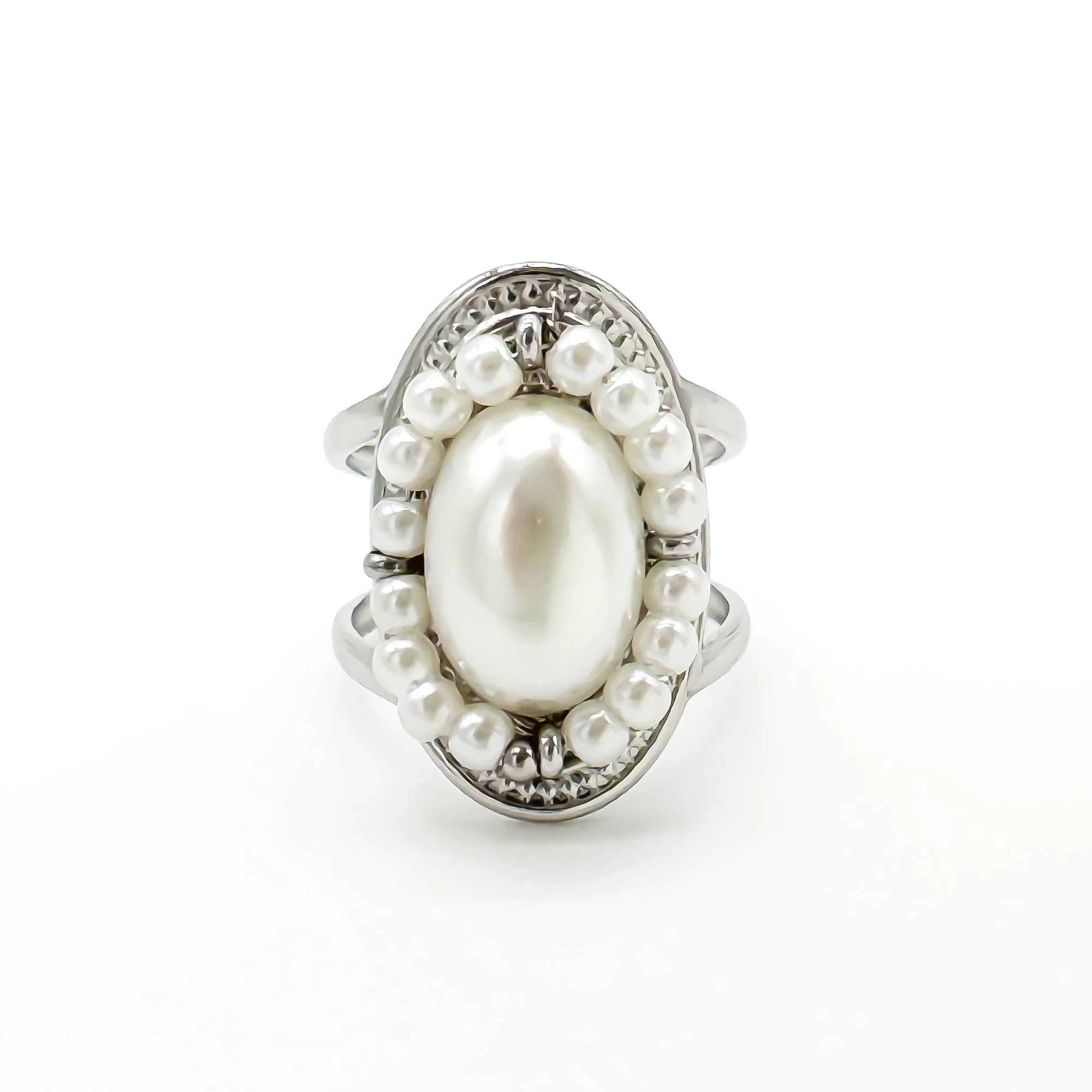Pearlet - Ring - Stainless Steel - Verstelbaar - Image 2