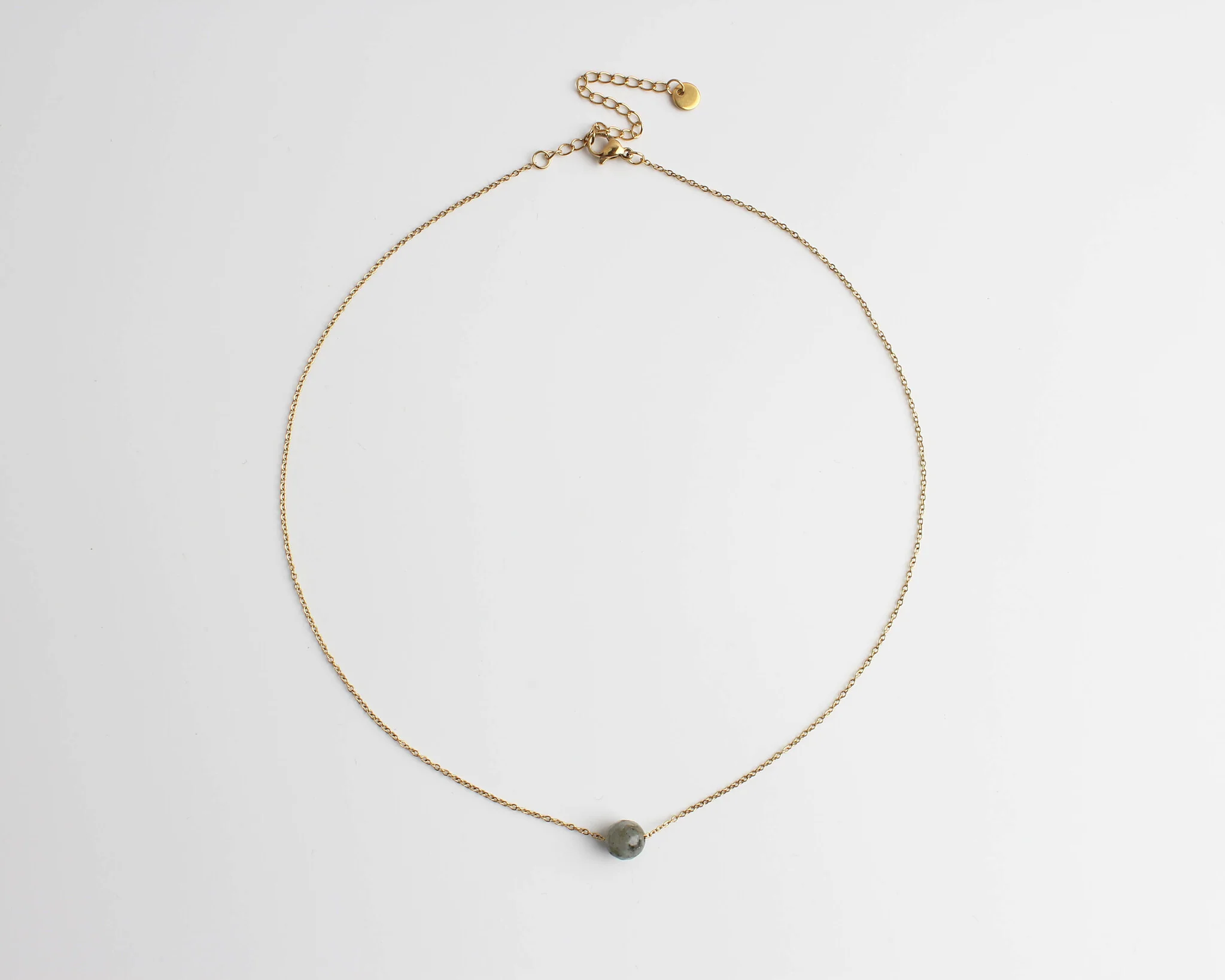 Pierre Damour - Ketting - Natuursteen - Stainless Steel - Image 3