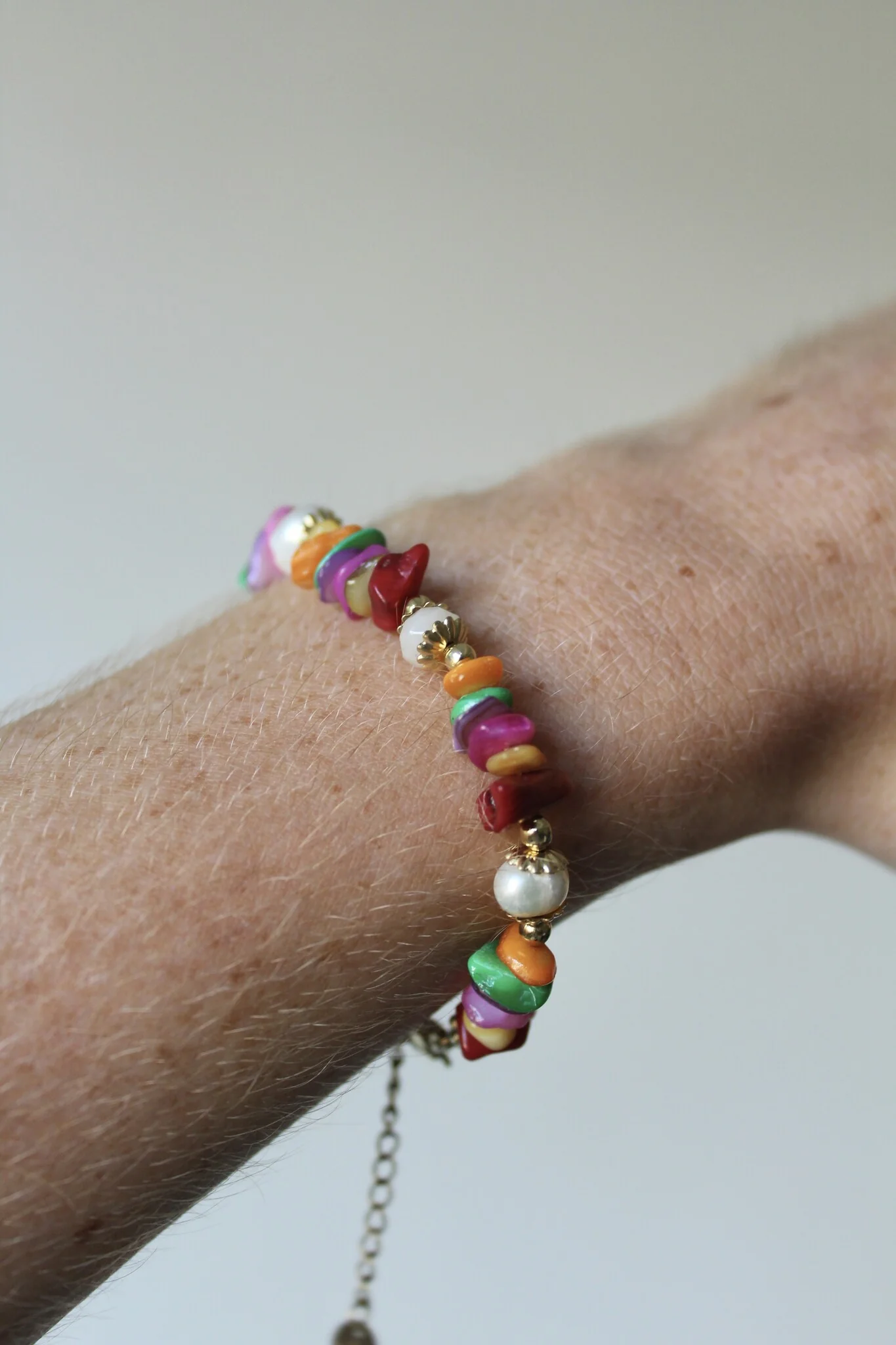 Rainbow Shell - Armband - Stainless Steel - Image 2