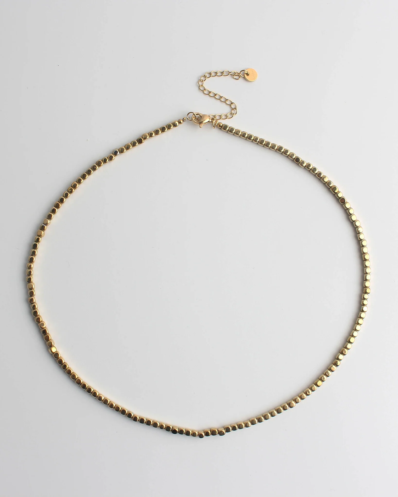 Round Circle - Ketting - Stainless Steel