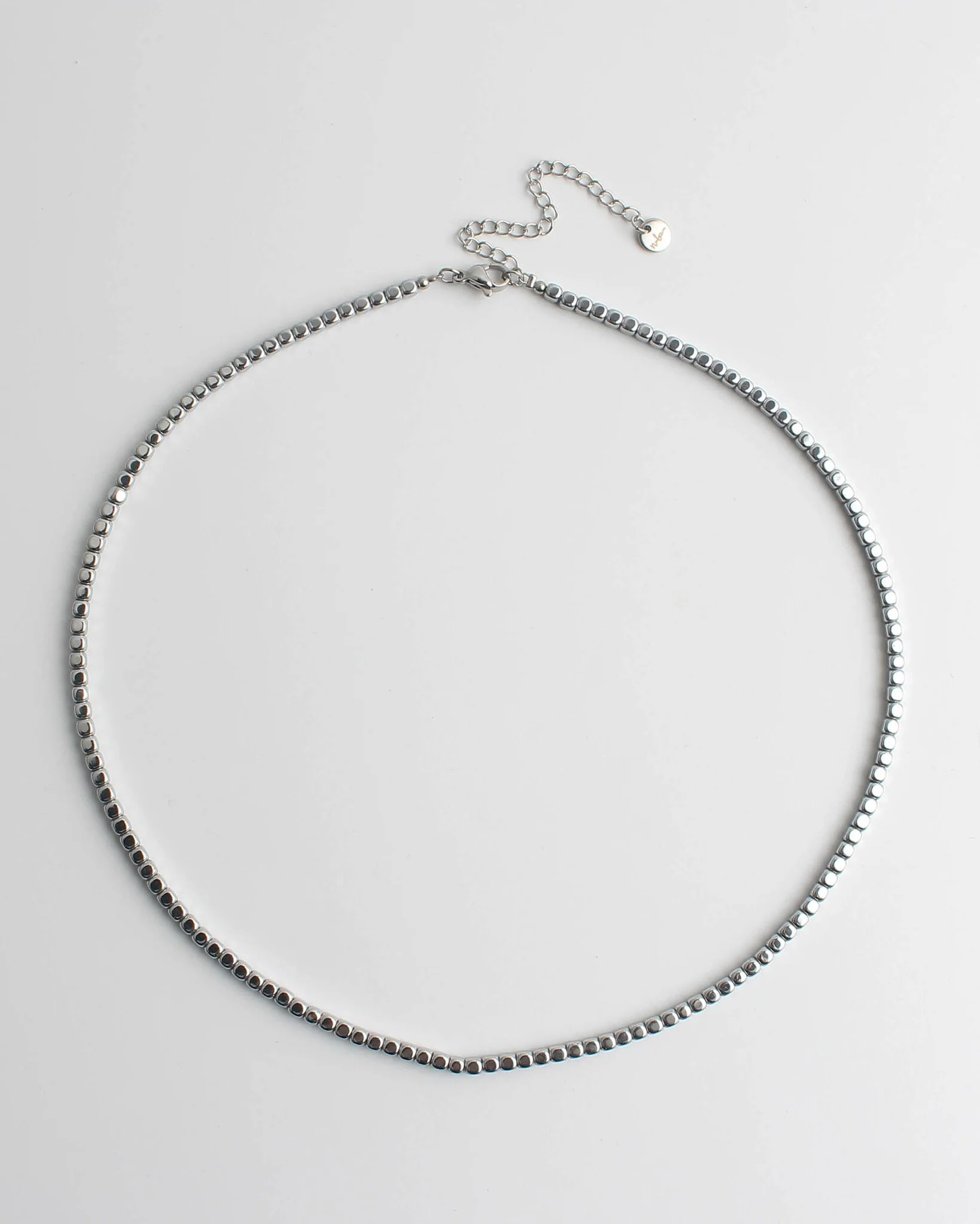 Round Circle - Ketting - Stainless Steel - Image 4