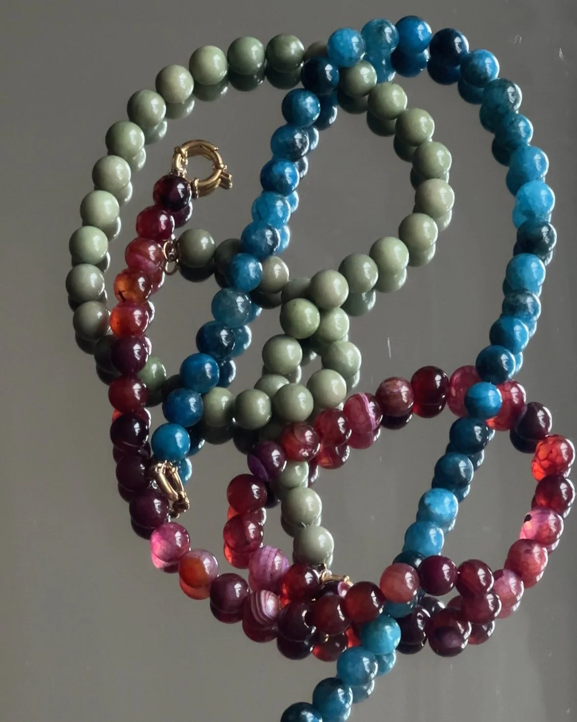 Samira - Ketting - Natuursteen - Stainless Steel - Image 27