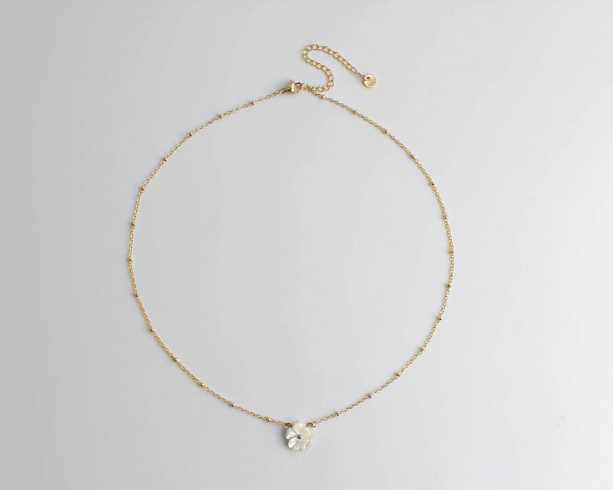 Shell Flower - Ketting - Stainless Steel - Image 3