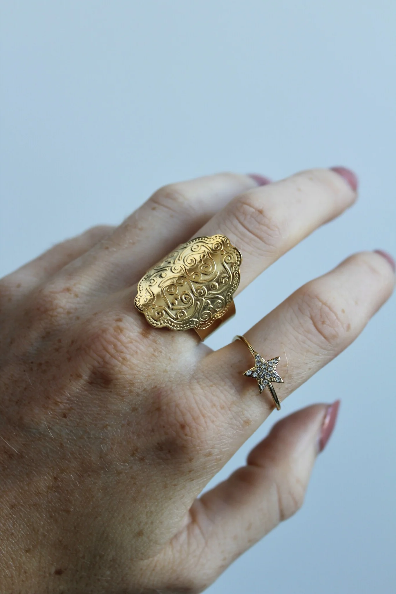 Shining Star - Ring - Stainless Steel - Image 2