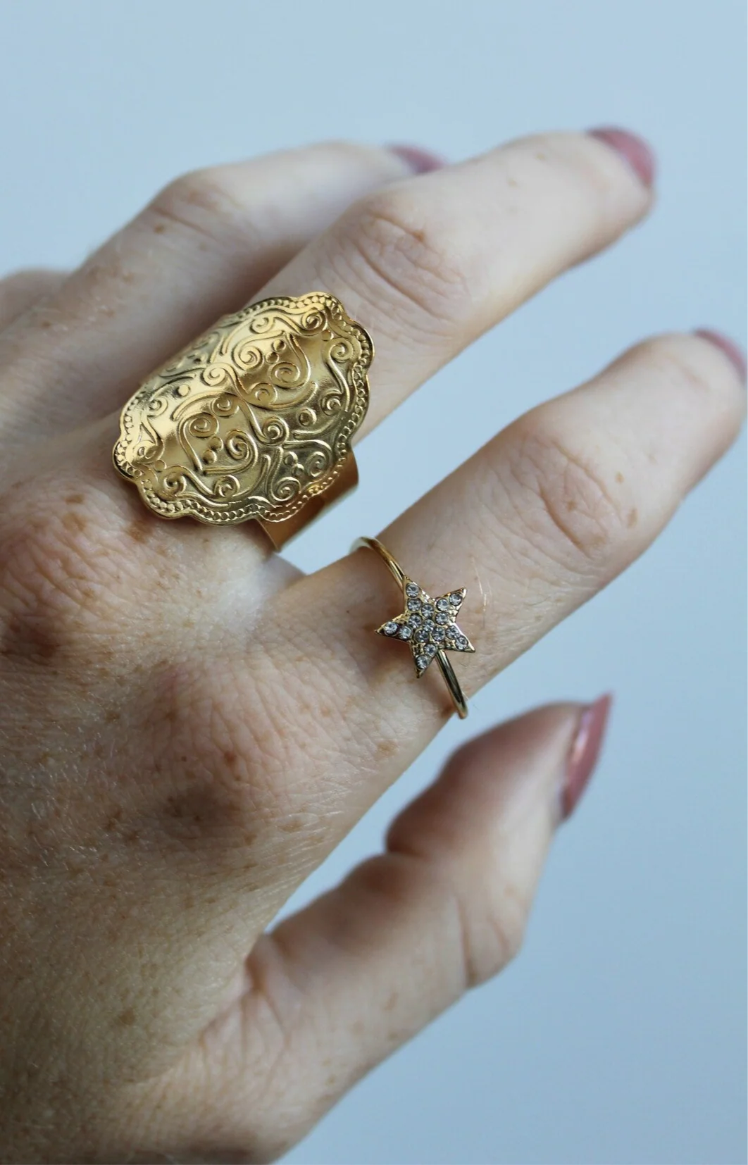 Shining Star - Ring - Stainless Steel - Image 4