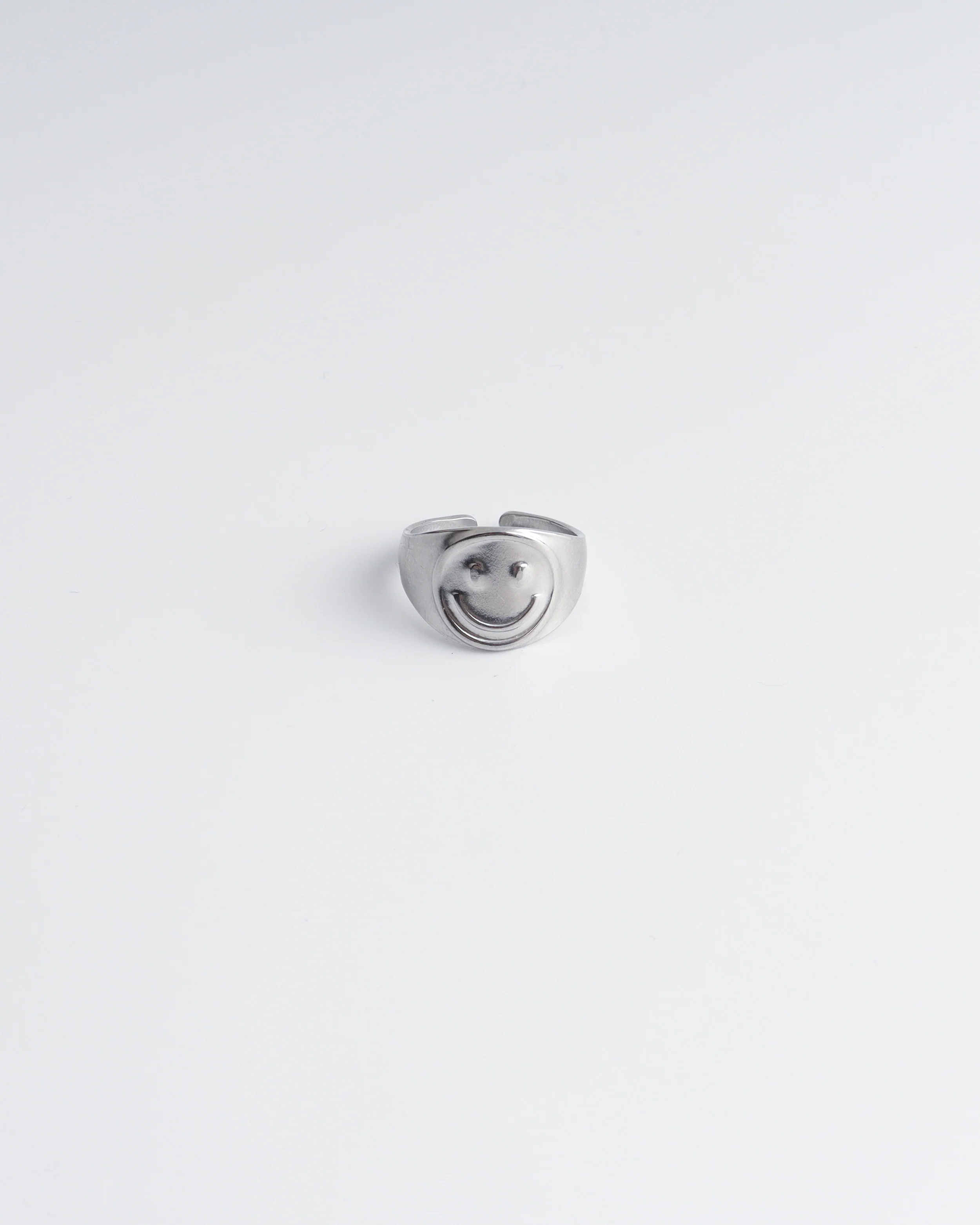 Smiles - Ring - Stainless Steel - Verstelbaar - Image 4