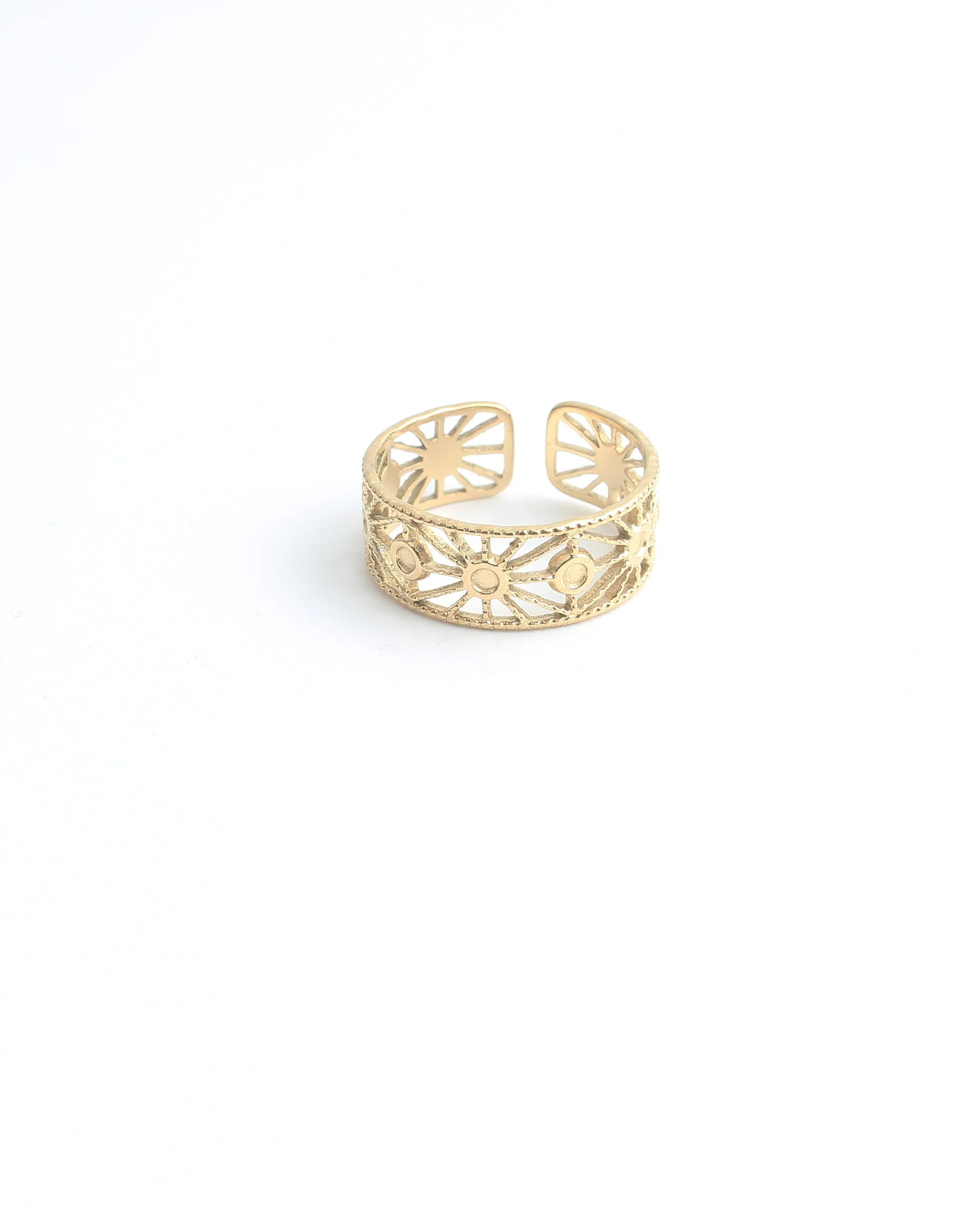 Sola - Ring - Stainless Steel - Verstelbaar