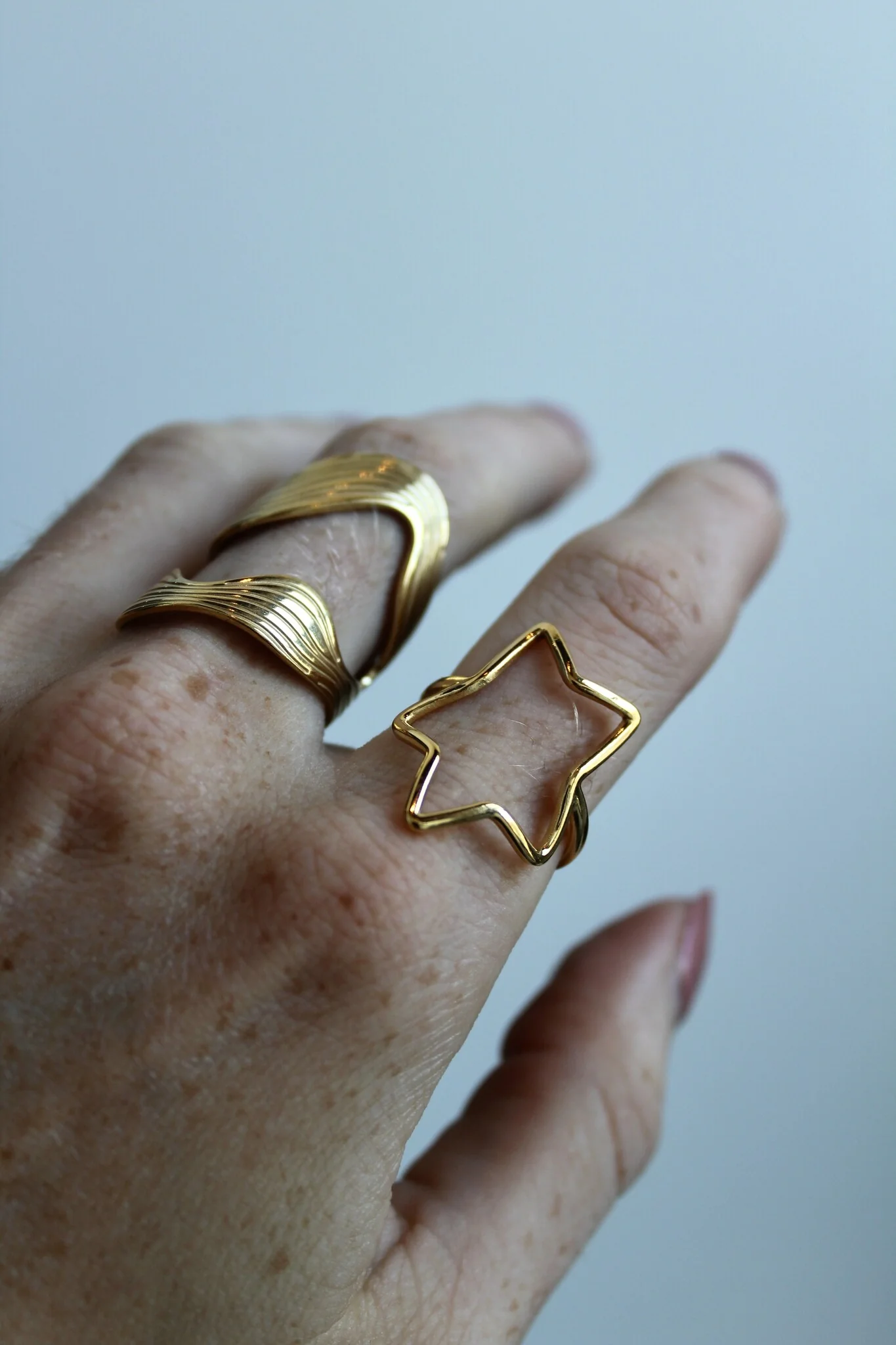 Star - Ring - Stainless Steel - Image 3