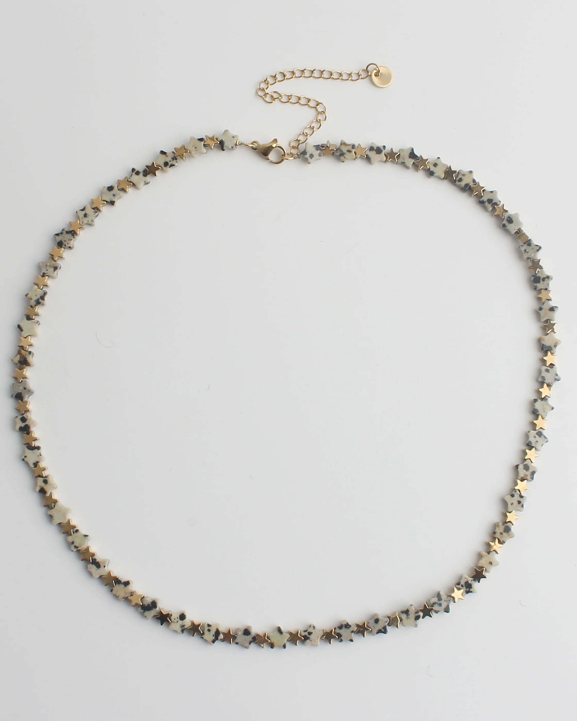 Stargazing - Ketting - Natuursteen - Stainless Steel