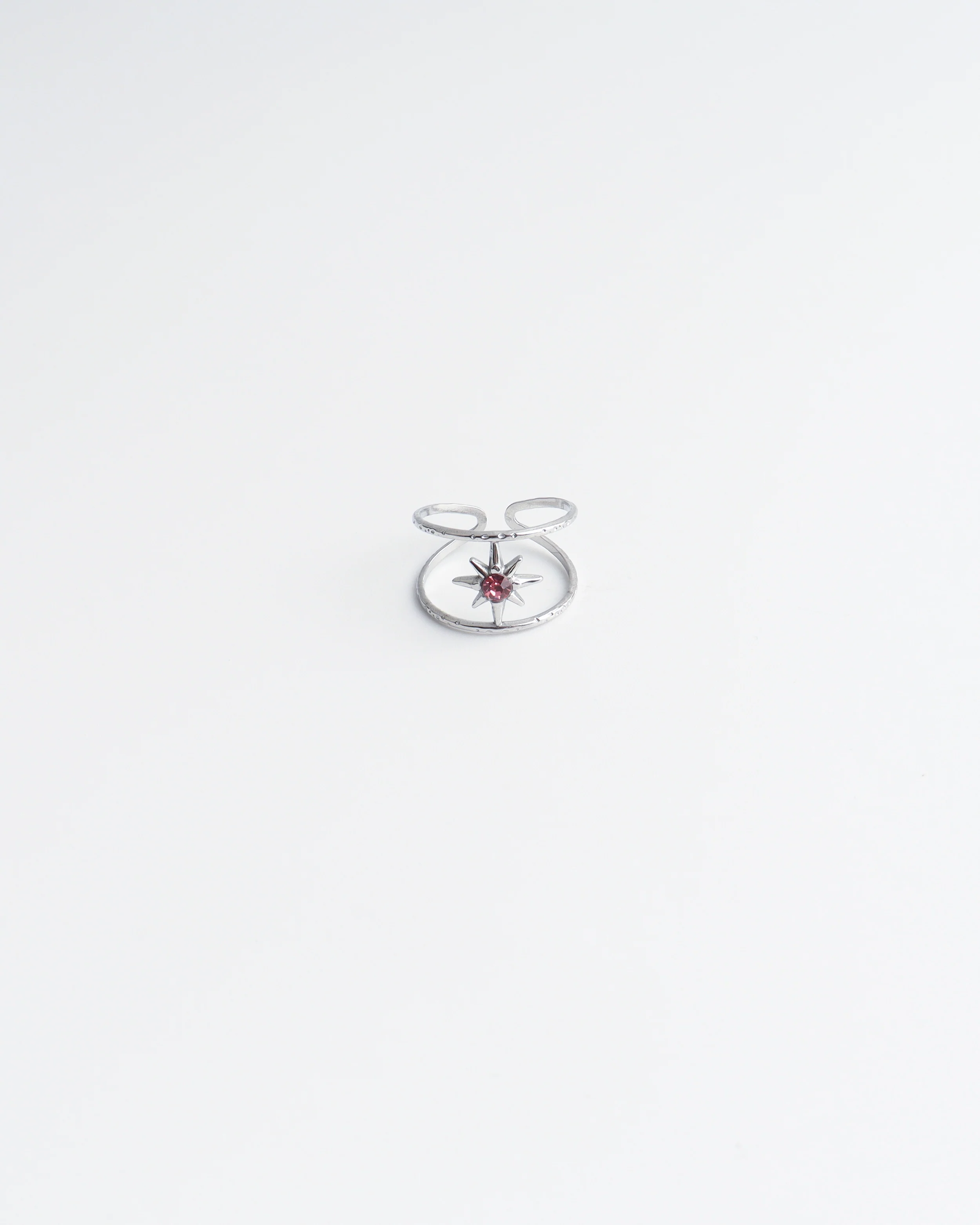 Starred - Ring - Stainless Steel - Verstelbaar - Image 8