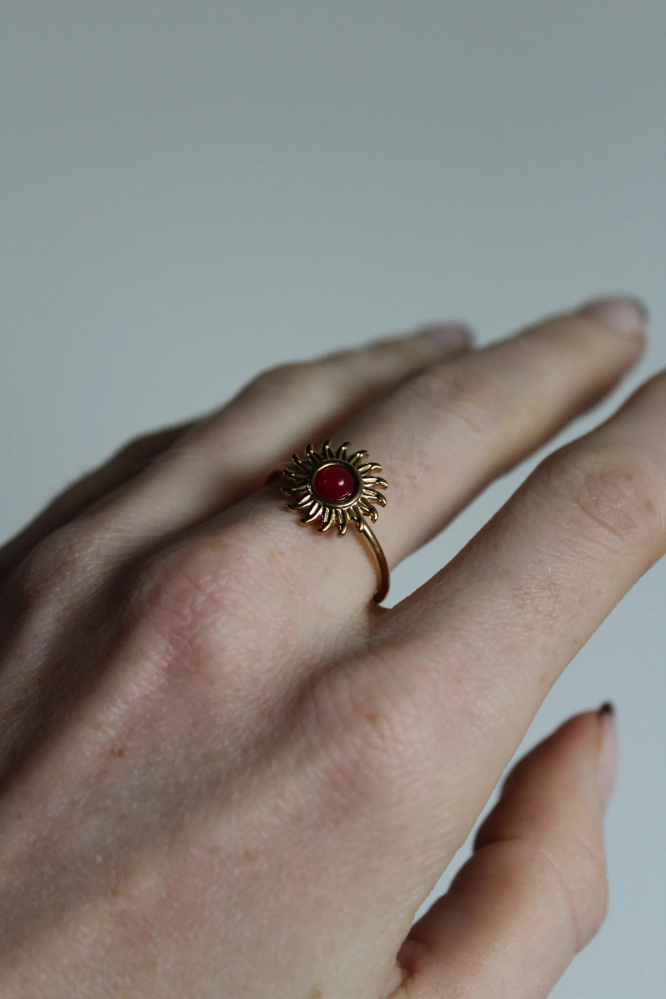 Sunshine - Ring - Stainless Steel - Verstelbaar - Image 2