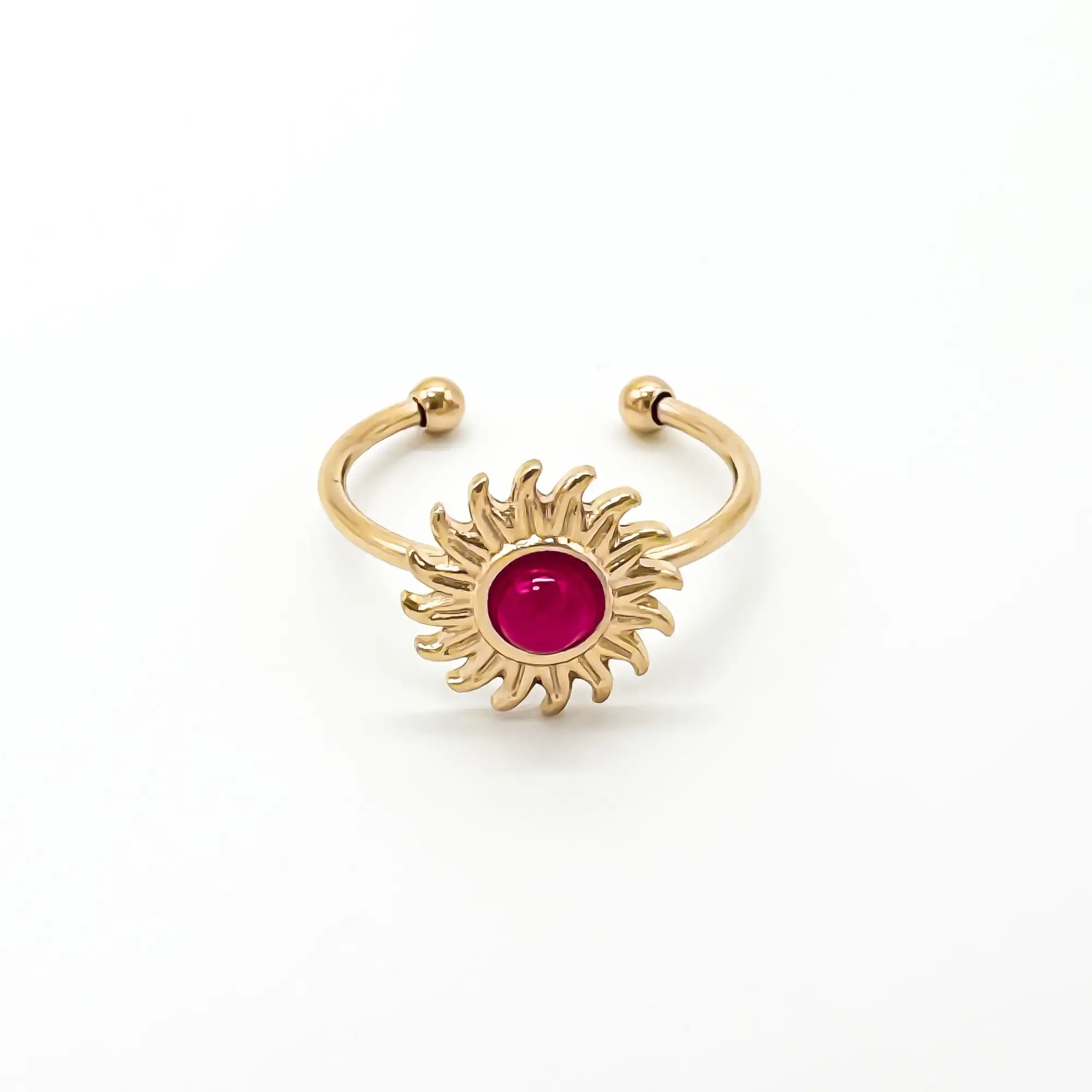 Sunshine - Ring - Stainless Steel - Verstelbaar - Image 3