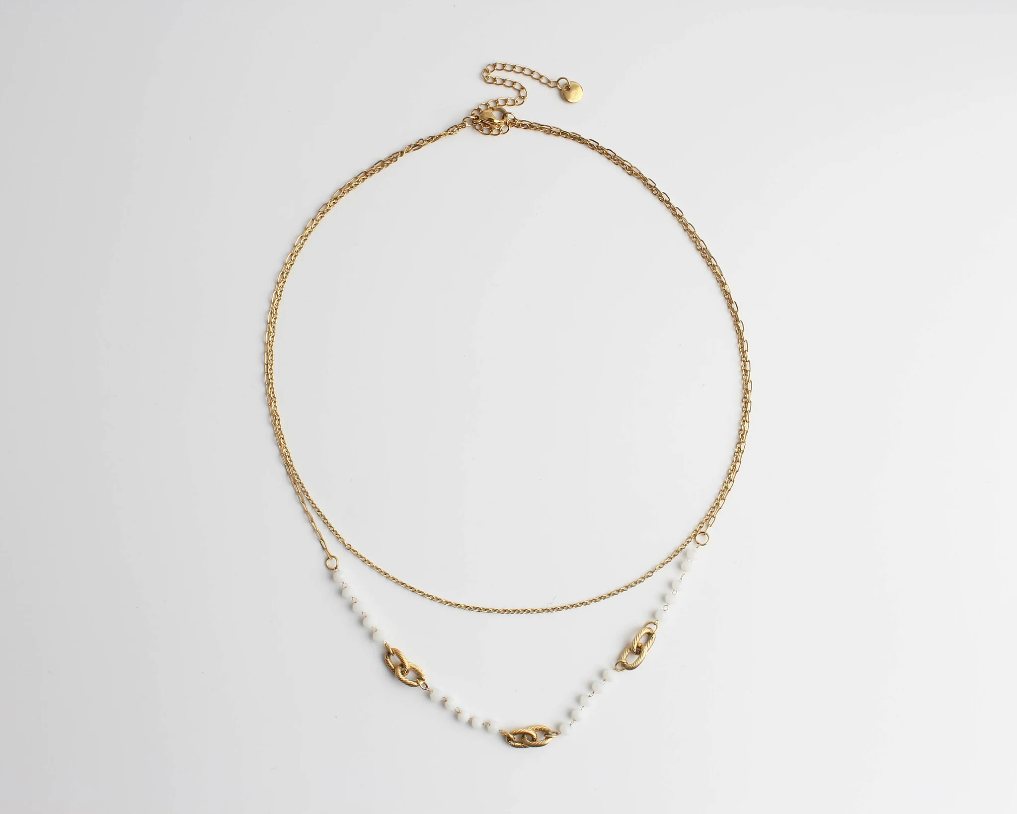Lieve - Ketting - 2 laags - Stainless Steel