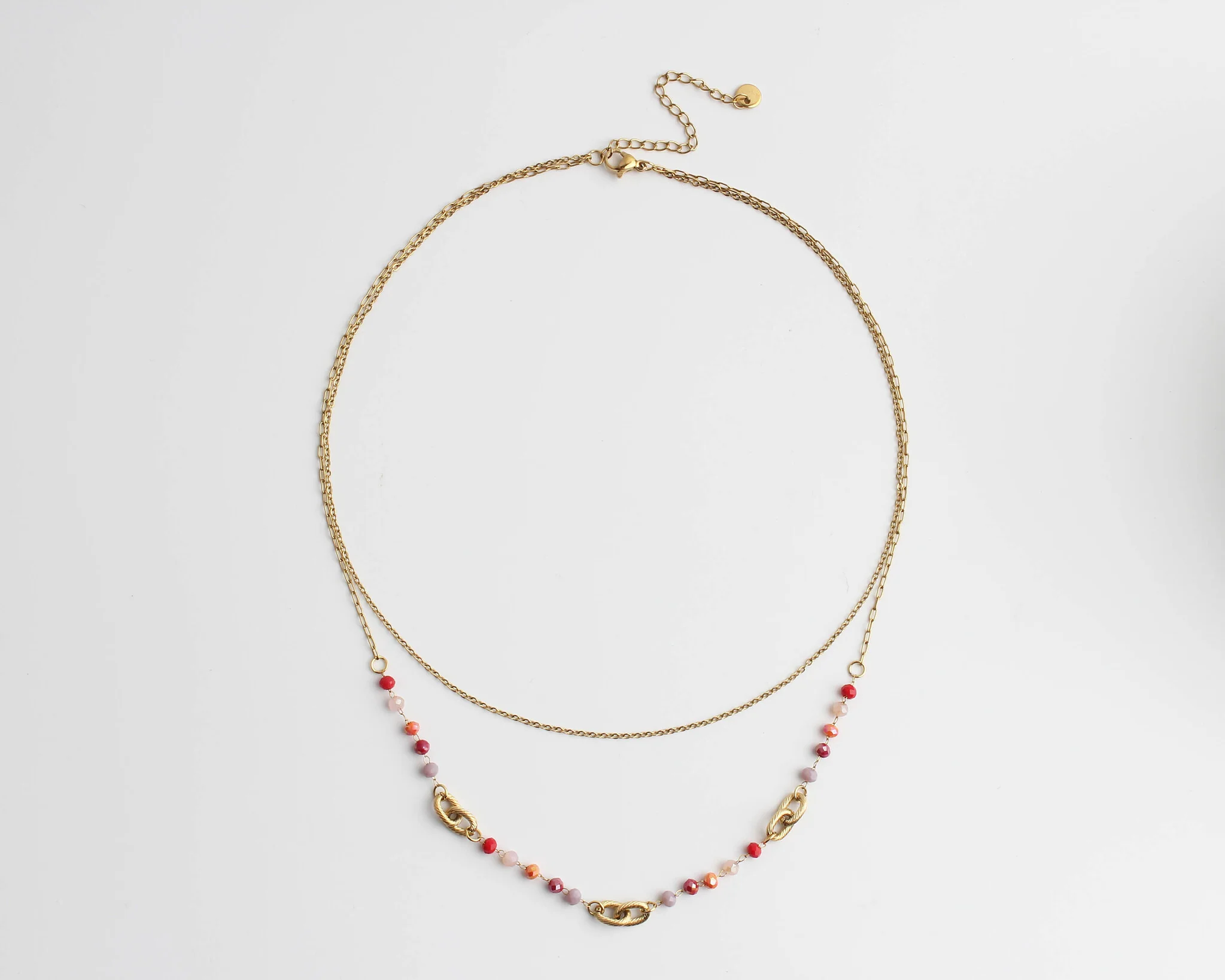 Lieve - Ketting - 2 laags - Stainless Steel - Image 6