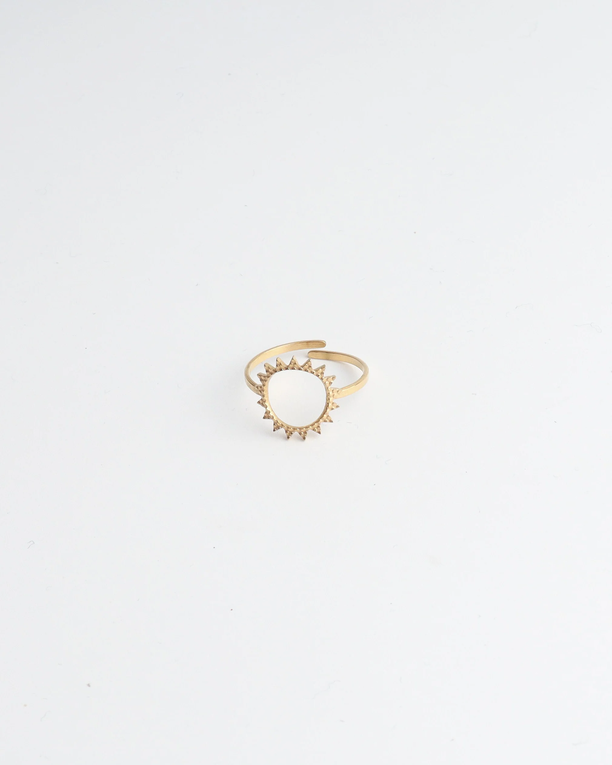 Sweet Sun - Ring - Stainless Steel - Verstelbaar