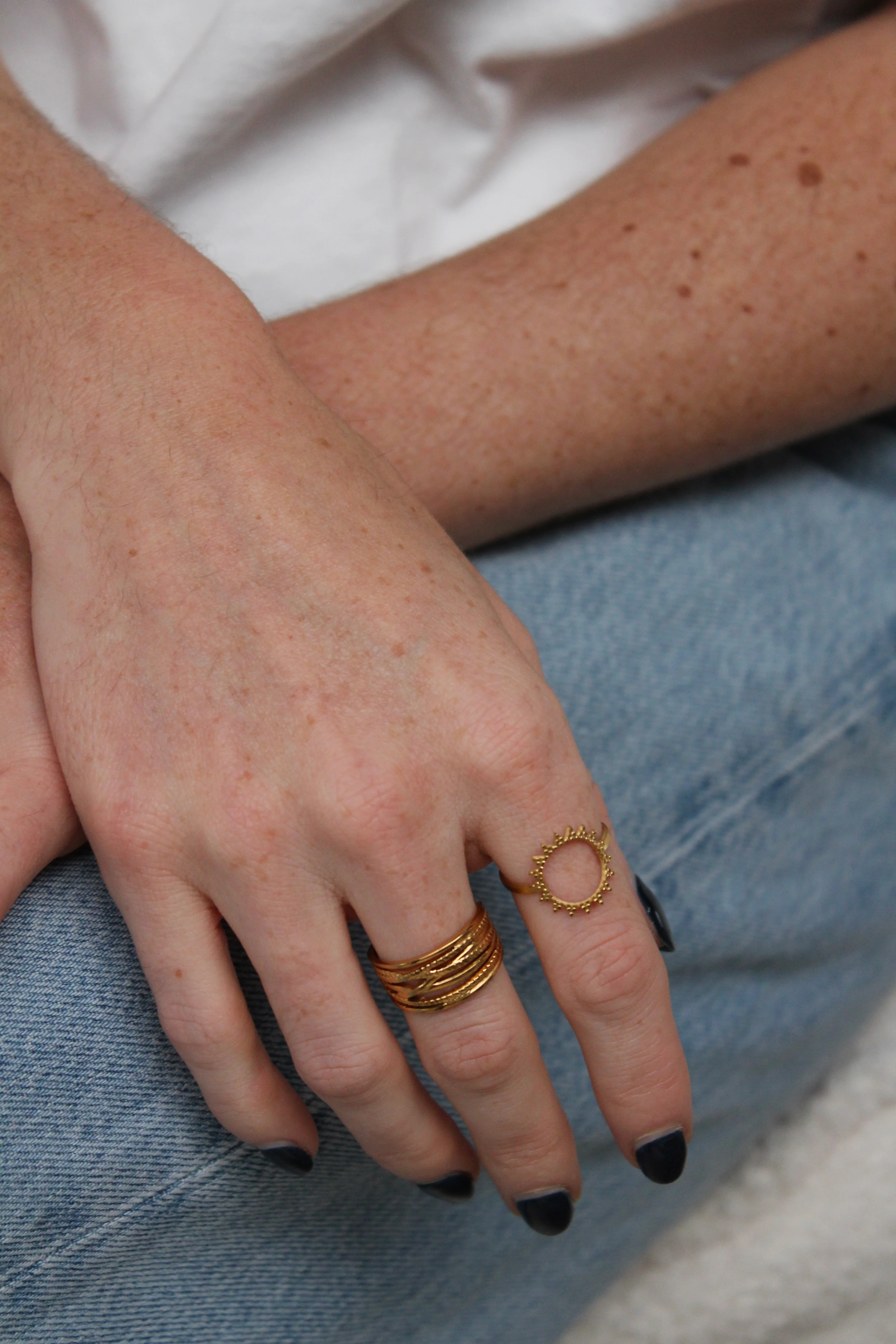 Sweet Sun - Ring - Stainless Steel - Verstelbaar - Image 3