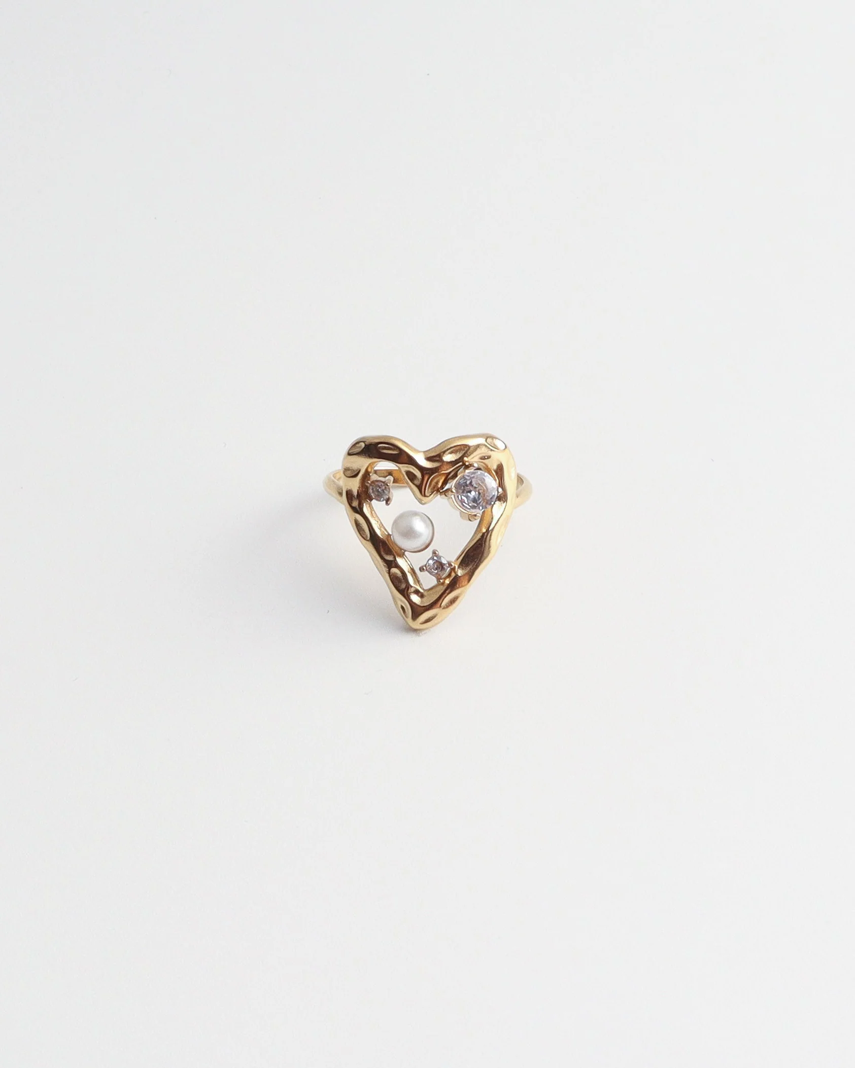 Theodora - Ring - Stainless Steel - Verstelbaar