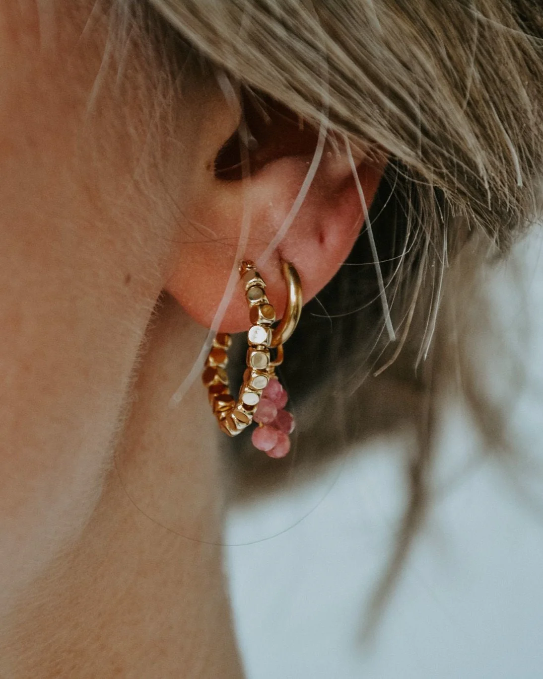 Tiny Flower - Oorbellen - Stainless Steel - Image 6