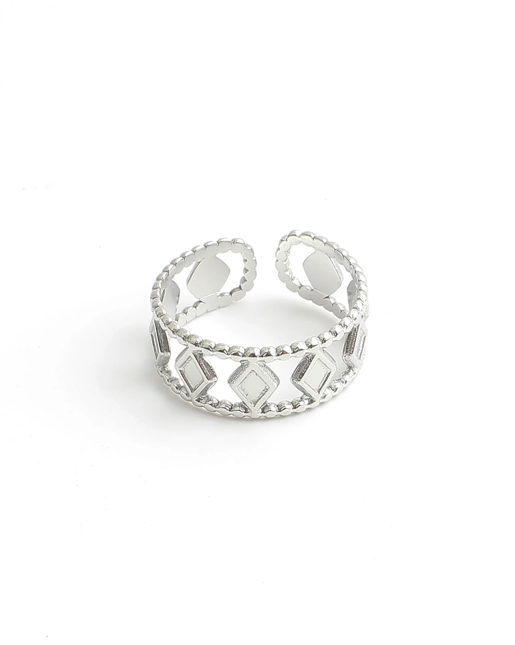 Triangle - Ring - Stainless Steel - Verstelbaar - Image 3