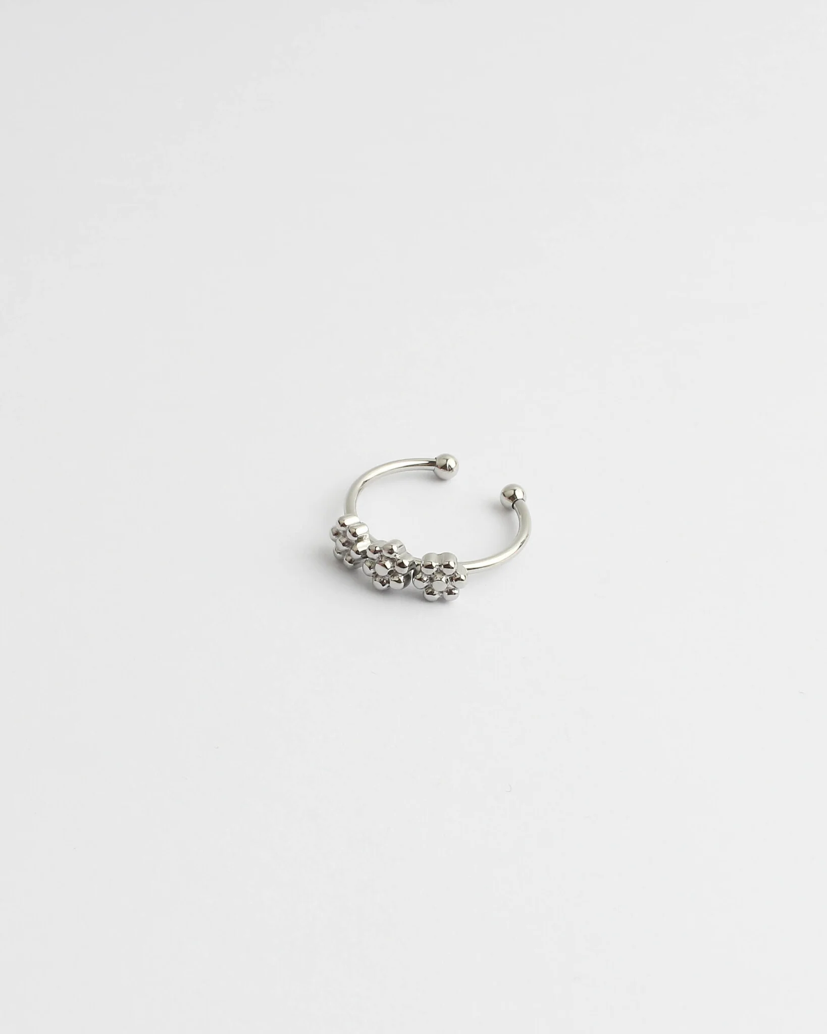 Trois Fleurs - Ring - Stainless Steel - Verstelbaar - Image 3