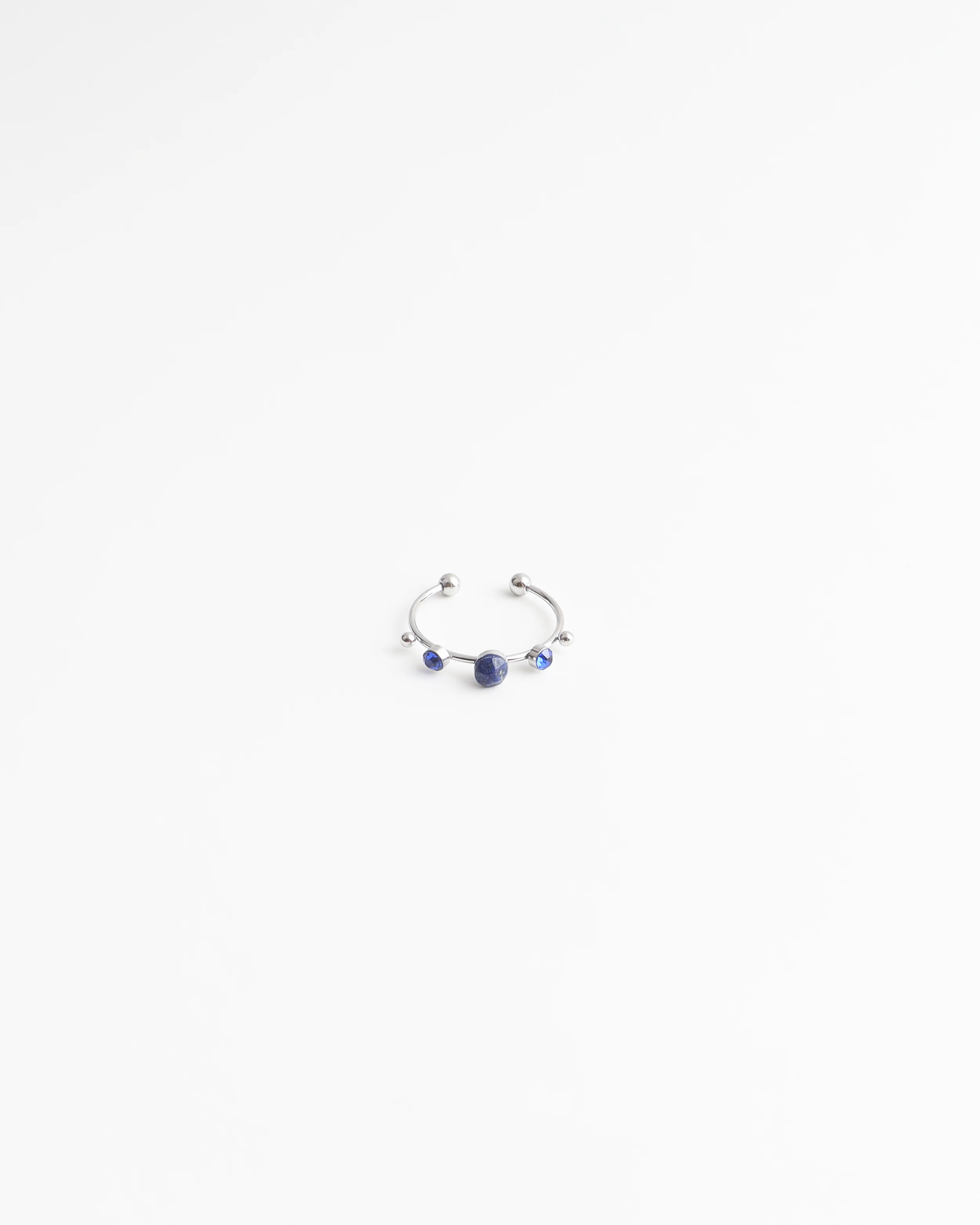 Victoria - Ring - Stainless Steel - Natuursteen - Verstelbaar - Image 11