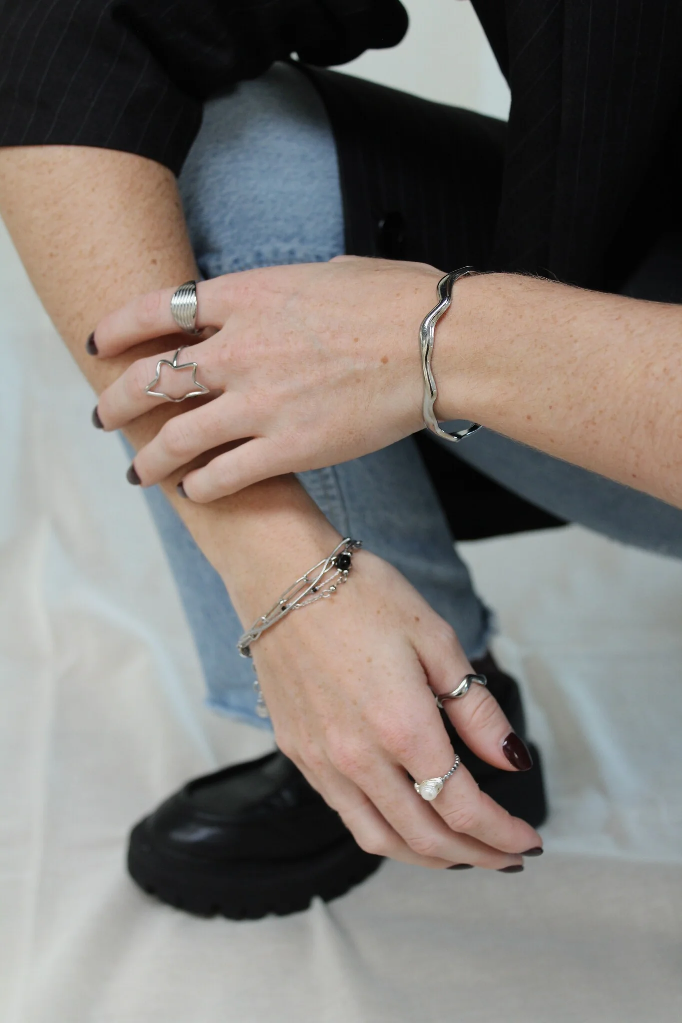 Waves - Armband - Bangle - Stainless Steel - Image 10