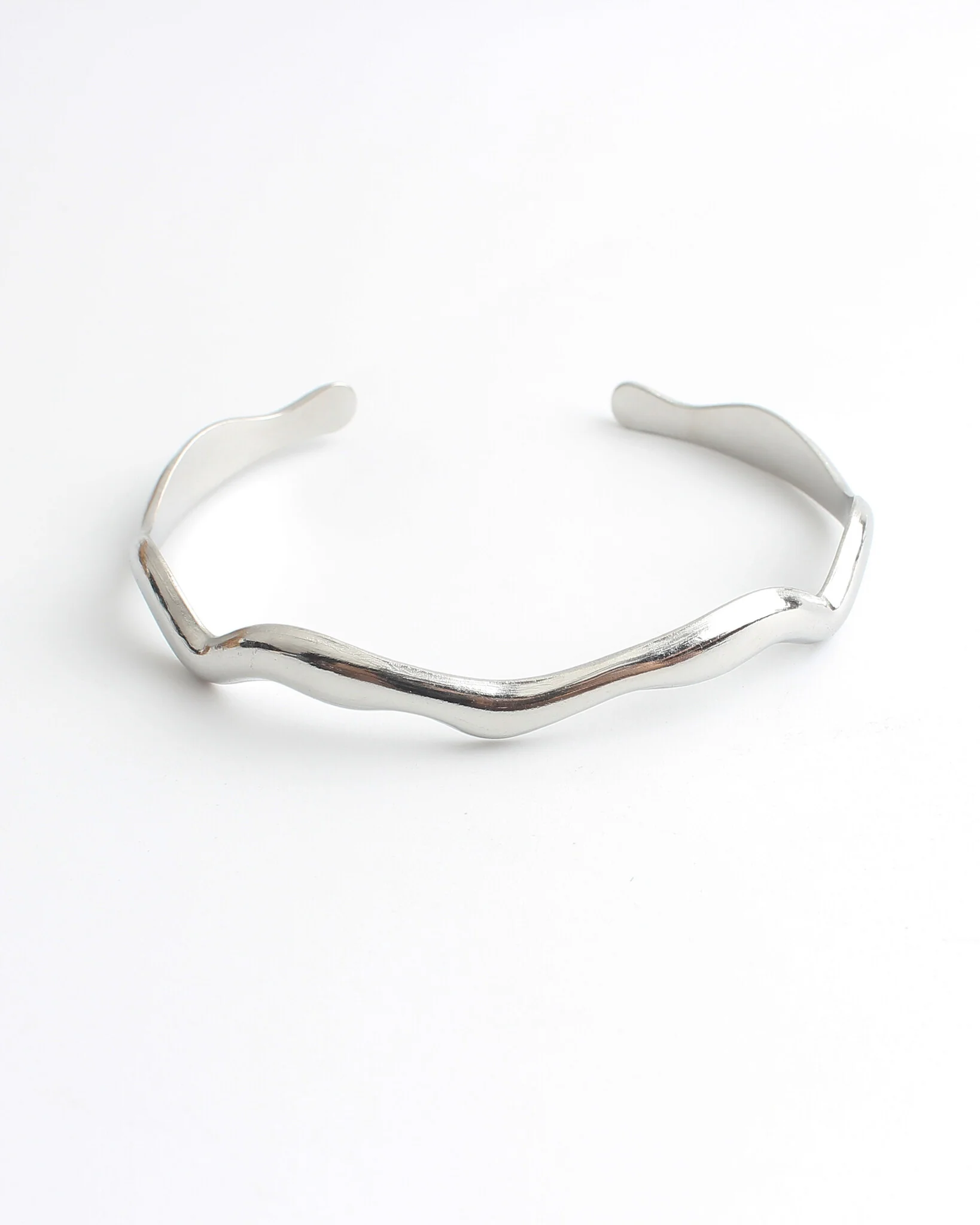 Waves - Armband - Bangle - Stainless Steel - Image 4