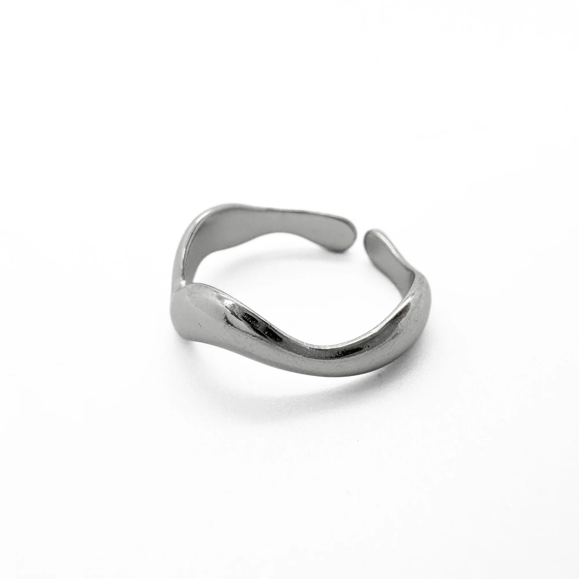 Waves - Ring - Stainless Steel - Verstelbaar - Image 10