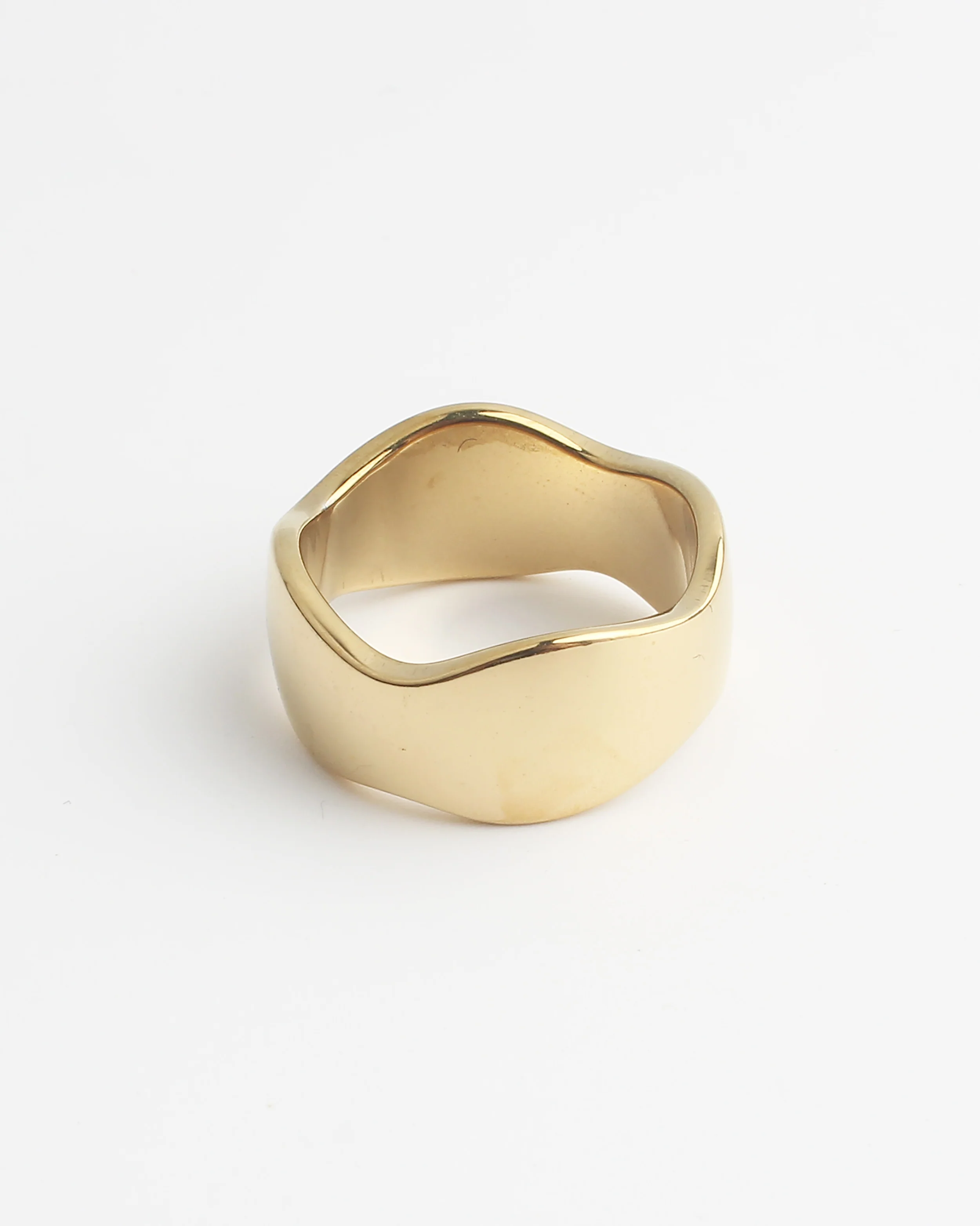 Wavey - Ring - Stainless Steel