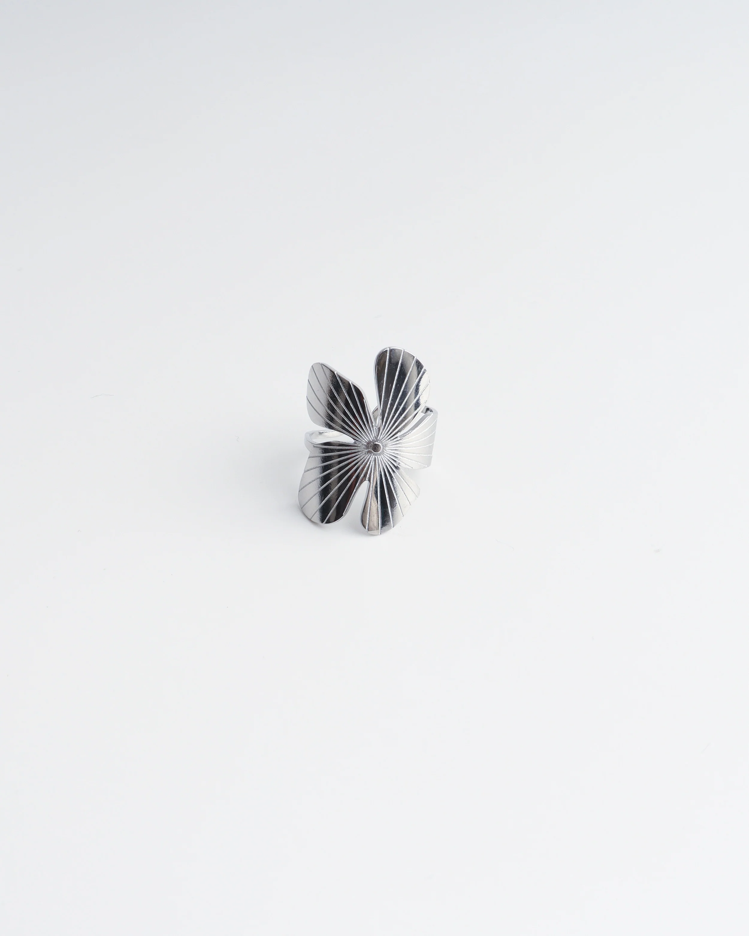 Wild Flower - Ring - Stainless Steel - Verstelbaar - Image 3