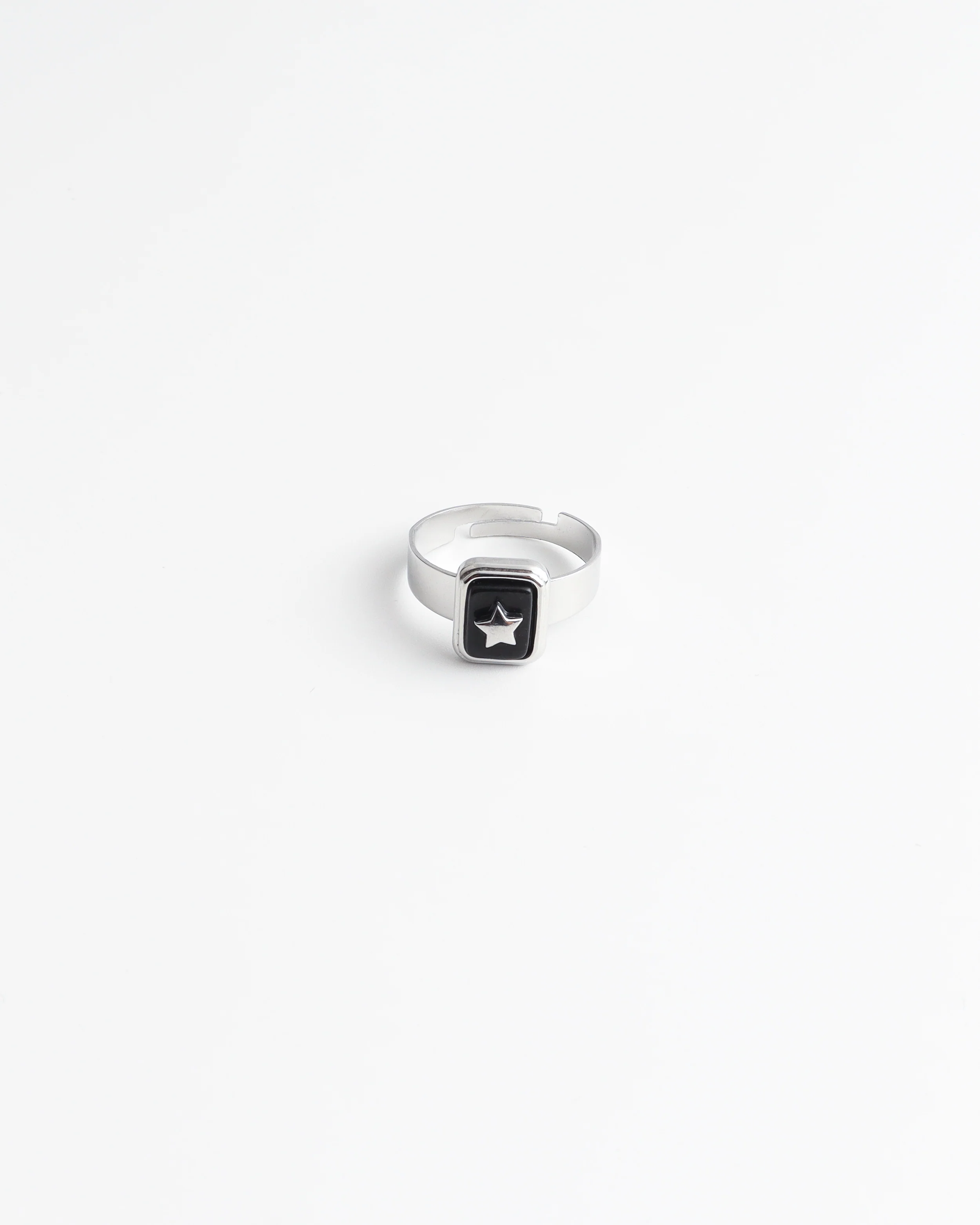 Yasmin - Ring - Natuursteen - Stainless Steel - Verstelbaar - Image 5
