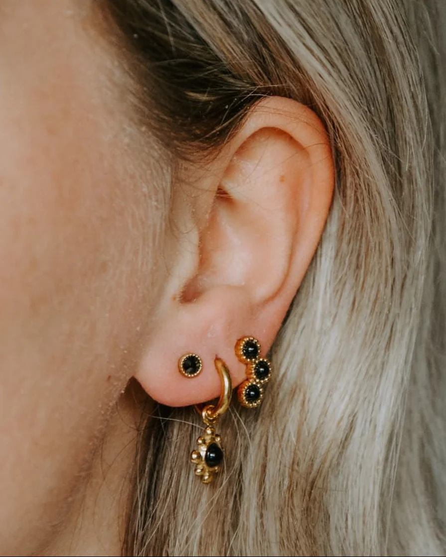 Zirkonia - Studs - Oorbellen - Stainless Steel - Image 4