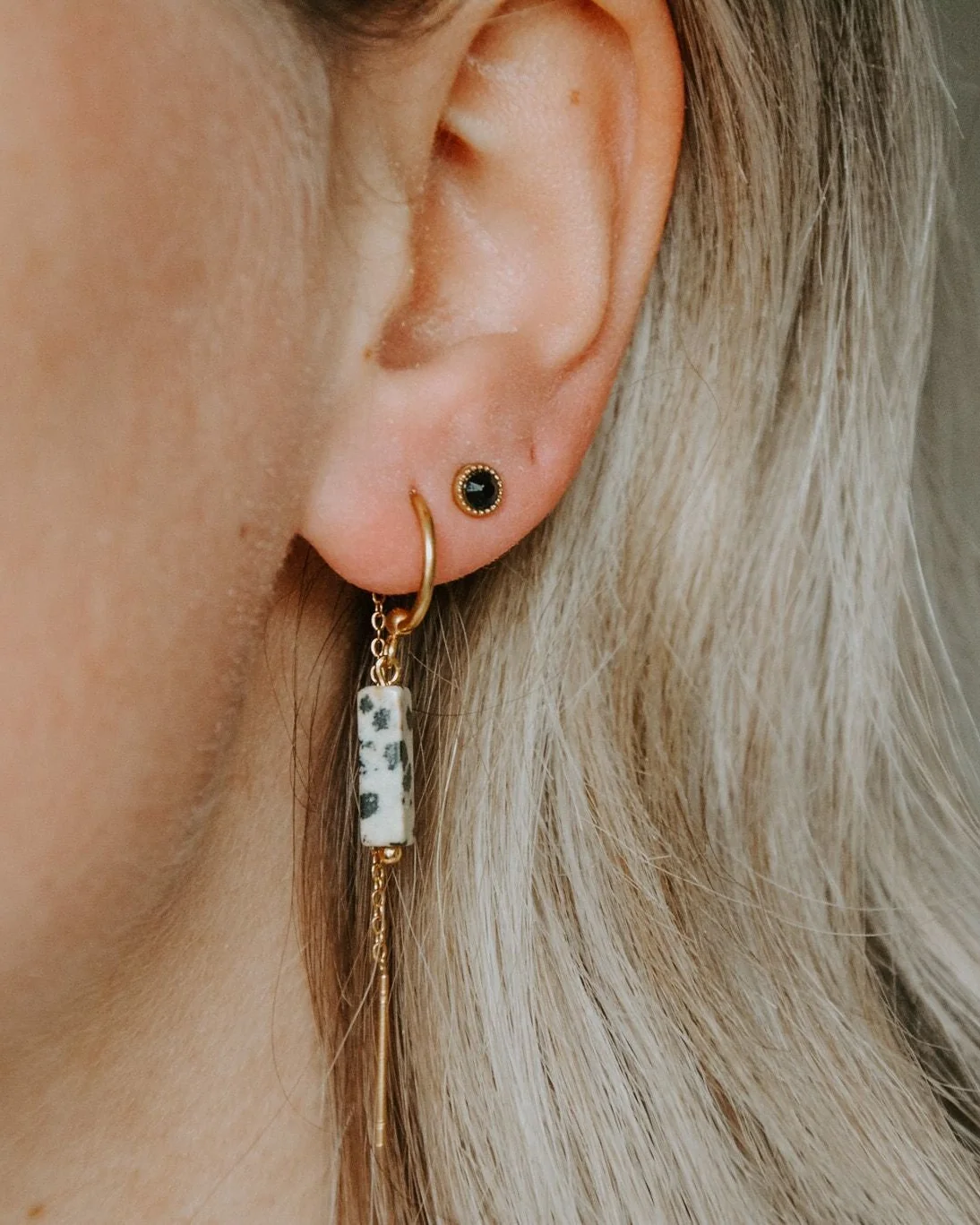 Zirkonia - Studs - Oorbellen - Stainless Steel - Image 6