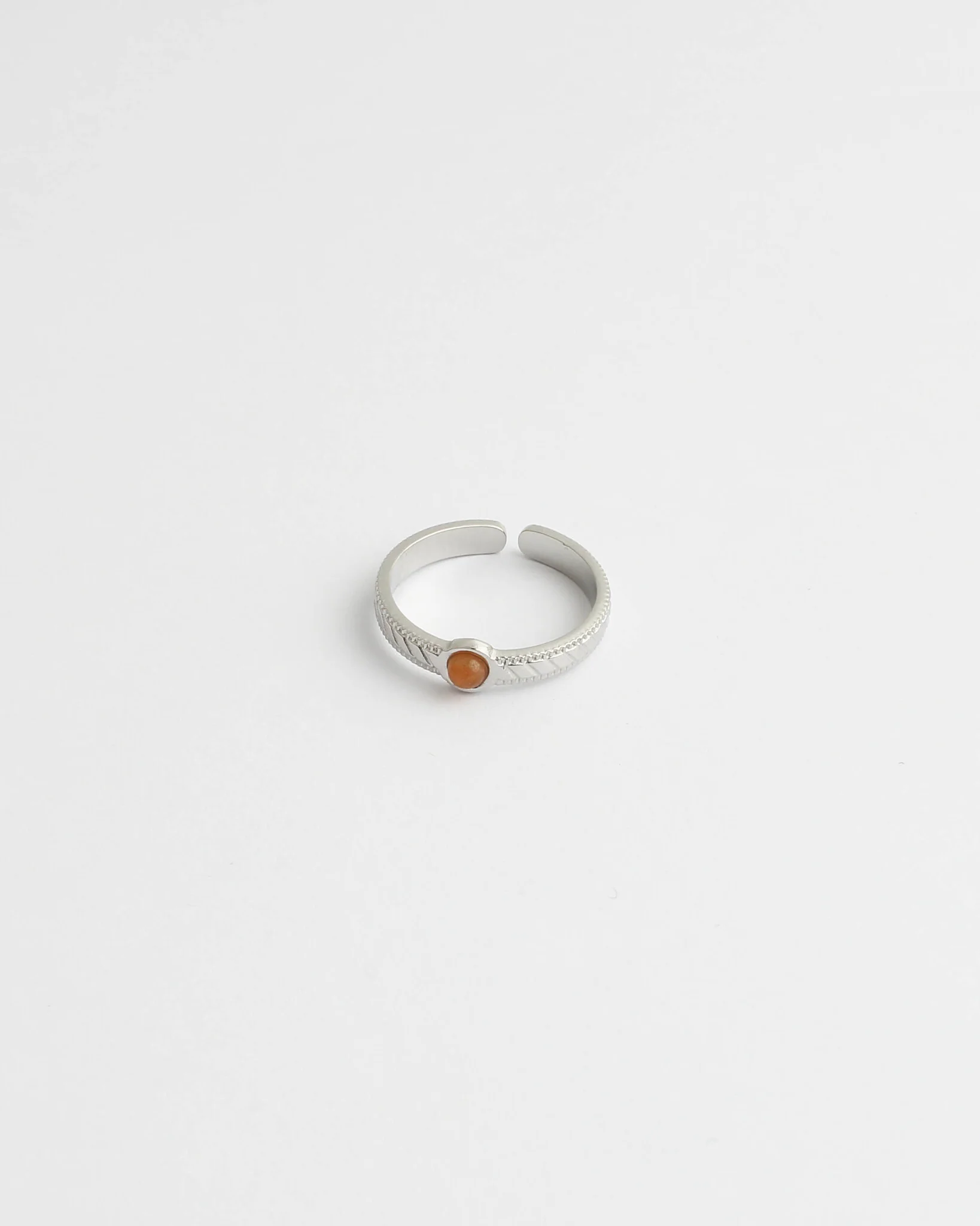 Zosia - Ring - Natuursteen - Stainless Steel - Verstelbaar - Image 17