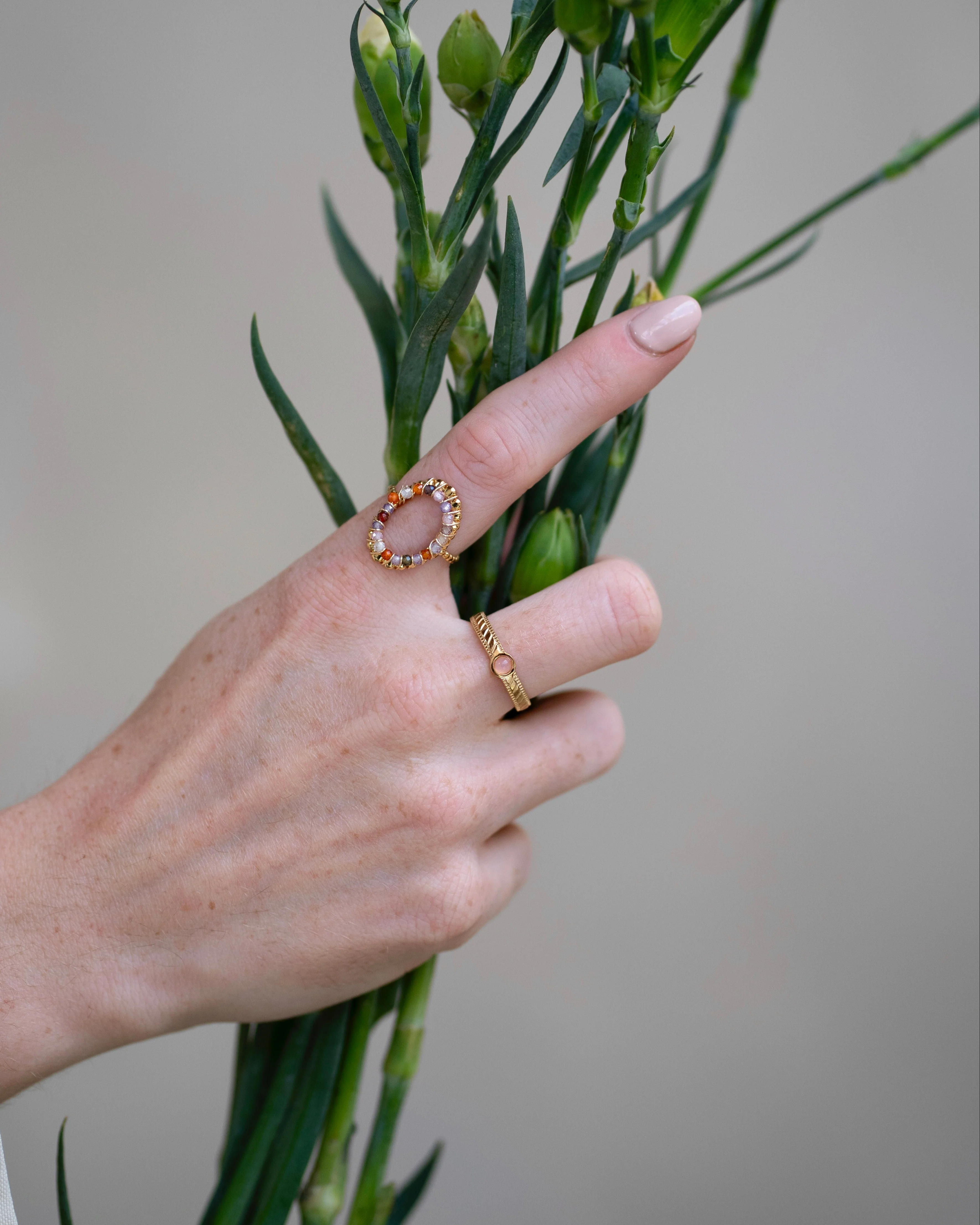Nandita - Ring - Stainless Steel - Verstelbaar - Image 3