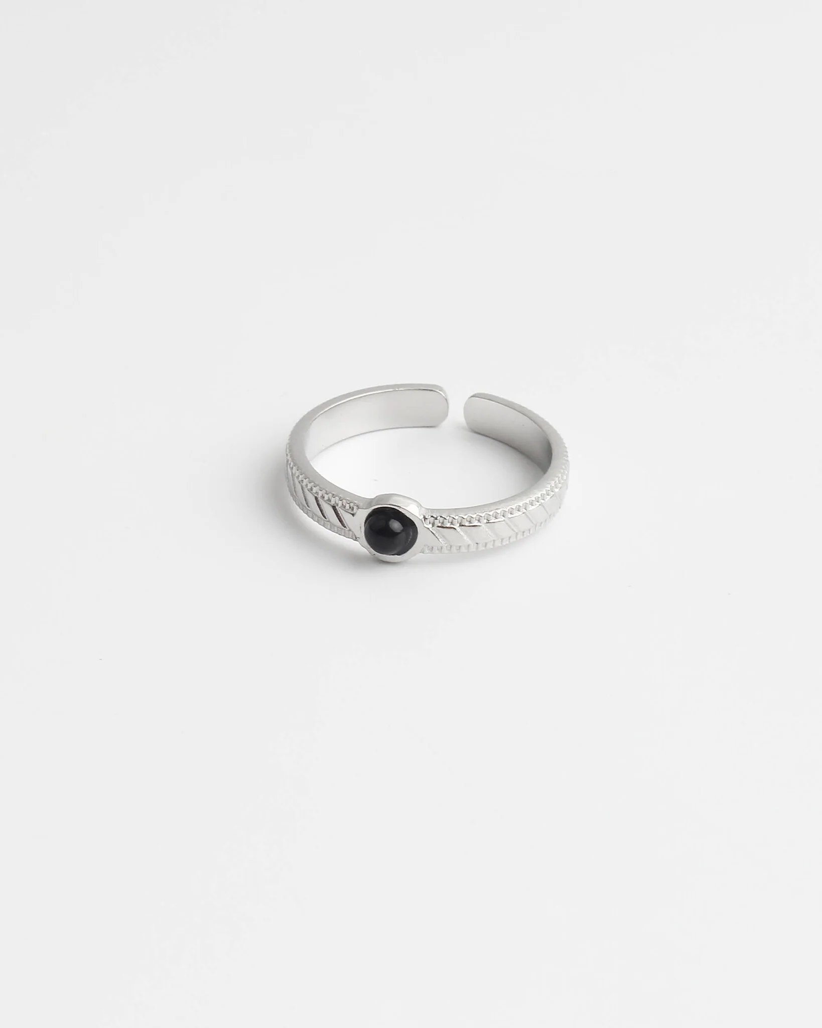 Zosia - Ring - Natuursteen - Stainless Steel - Verstelbaar - Image 7